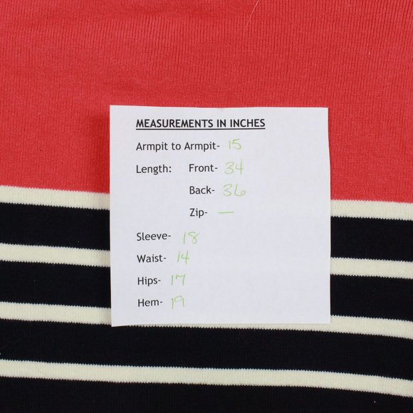 TABLOTS Striped Sweater Dress Size M - Picture 8 of 8